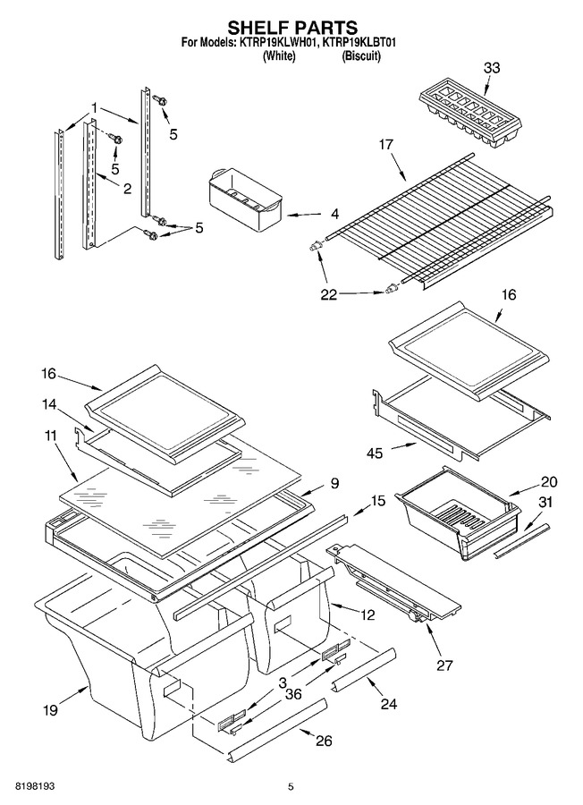 Diagram for KTRP19KLWH01