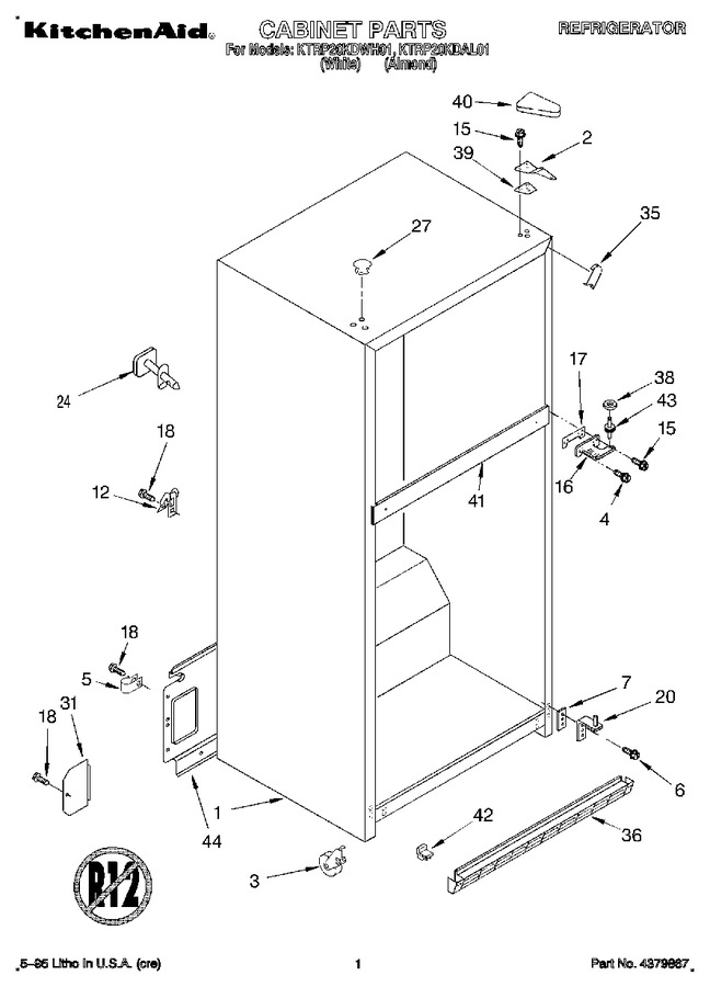 Diagram for KTRP20KDWH01