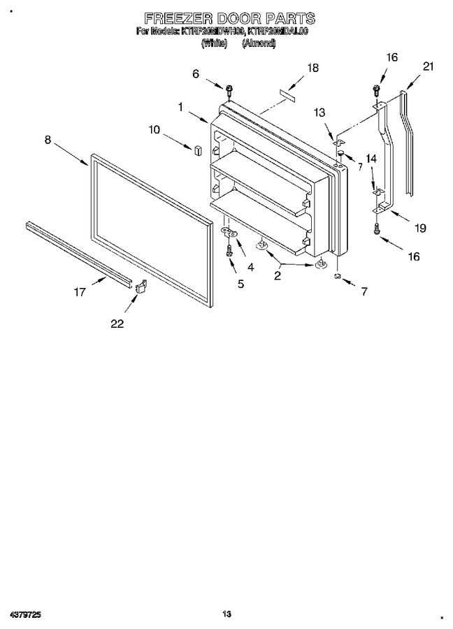 Diagram for KTRP20MDWH00