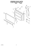 Diagram for 06 - Freezer Door, Optional