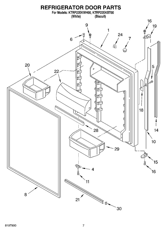 Diagram for KTRP22EKWH00