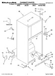 Diagram for 01 - Cabinet Parts