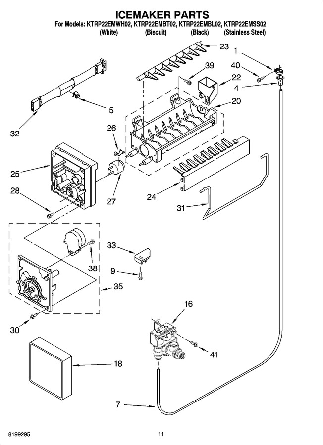 Diagram for KTRP22EMWH02