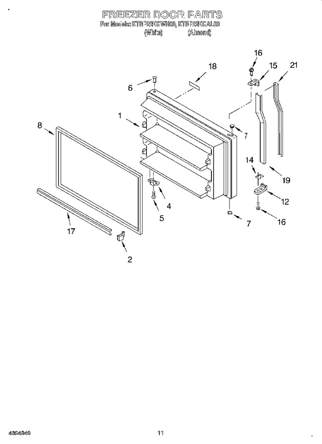 Diagram for KTRP22KGWH00