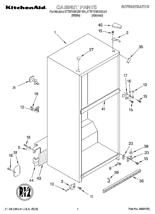 Diagram for KTRP22KGAL01