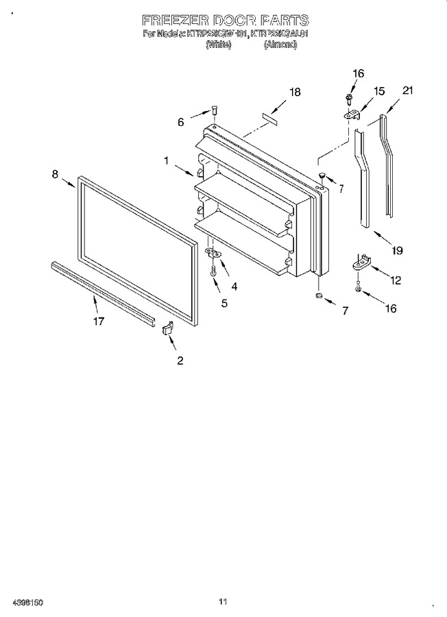 Diagram for KTRP22KGWH01