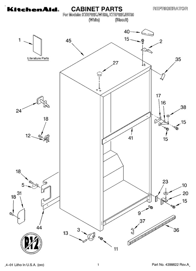 Diagram for KTRP22KJBT00