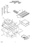 Diagram for 03 - Shelf Parts