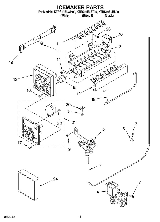 Diagram for KTRS19ELBT00