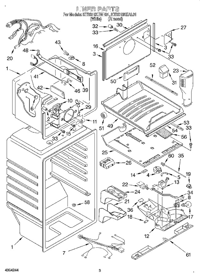 Diagram for KTRS19KEWH01