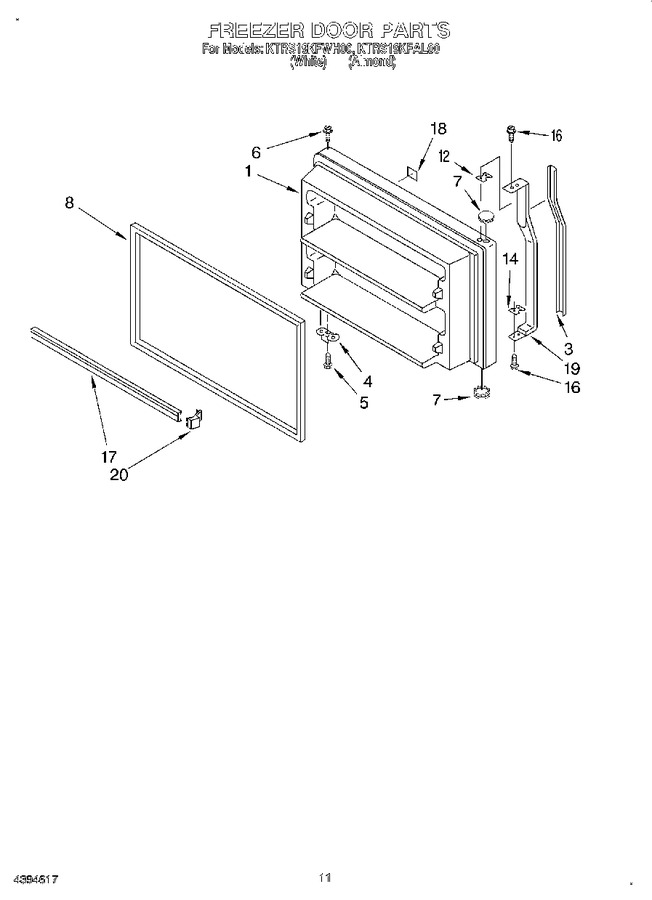 Diagram for KTRS19KFWH00