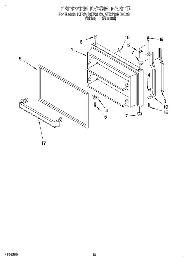 Diagram for KTRS19MDWH03