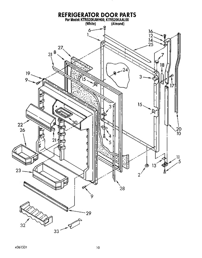 Diagram for KTRS20KAWH00