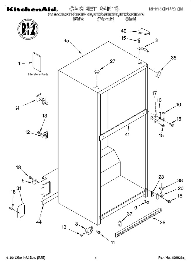 Diagram for KTRS20KHBL00