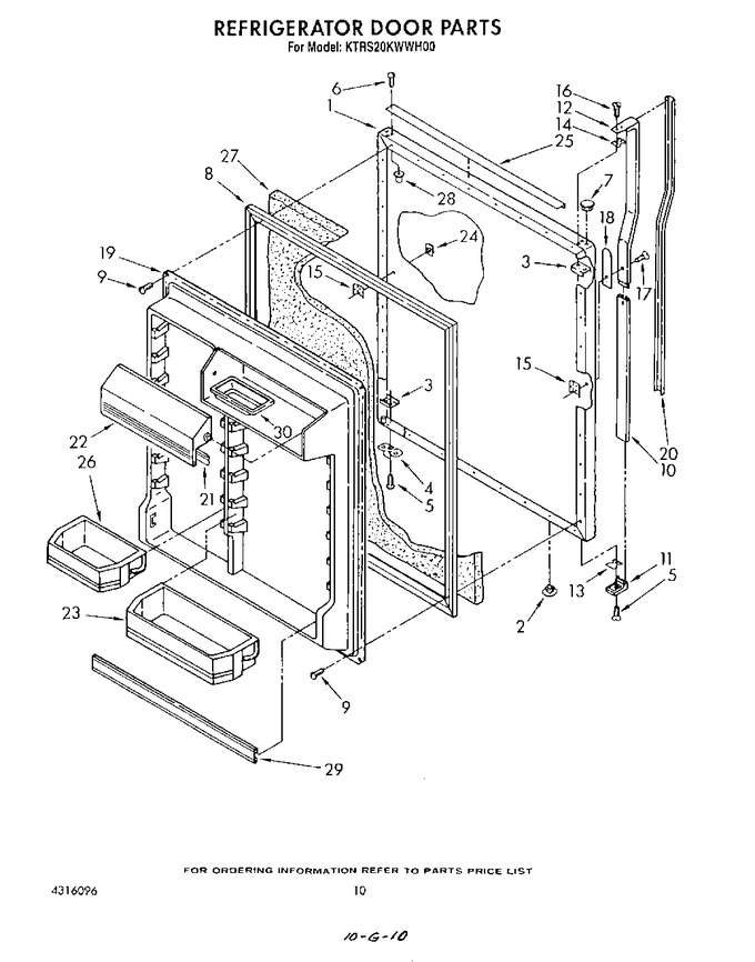 Diagram for KTRS20KWAL00