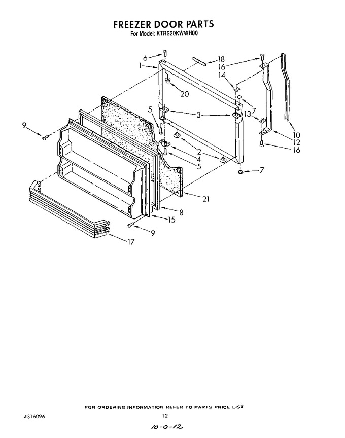 Diagram for KTRS20KWAL00