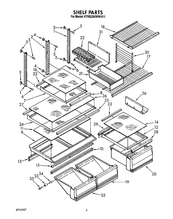 Diagram for KTRS20KWAL11