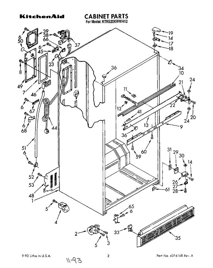 Diagram for KTRS20KWAL12