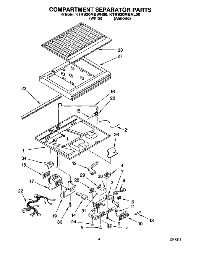 Diagram for KTRS20MBWH00