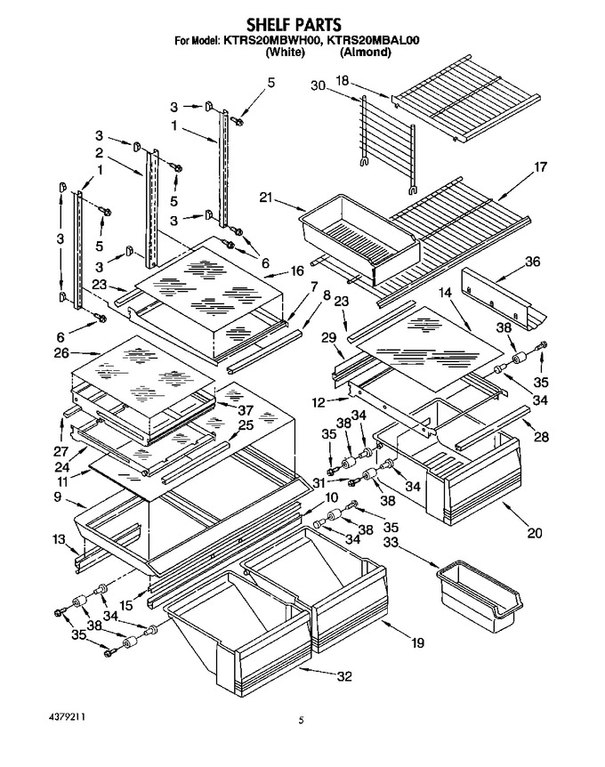 Diagram for KTRS20MBWH00