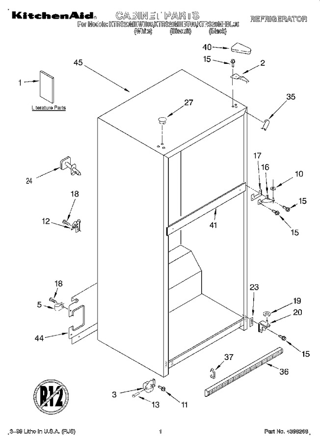 Diagram for KTRS20MHBL00