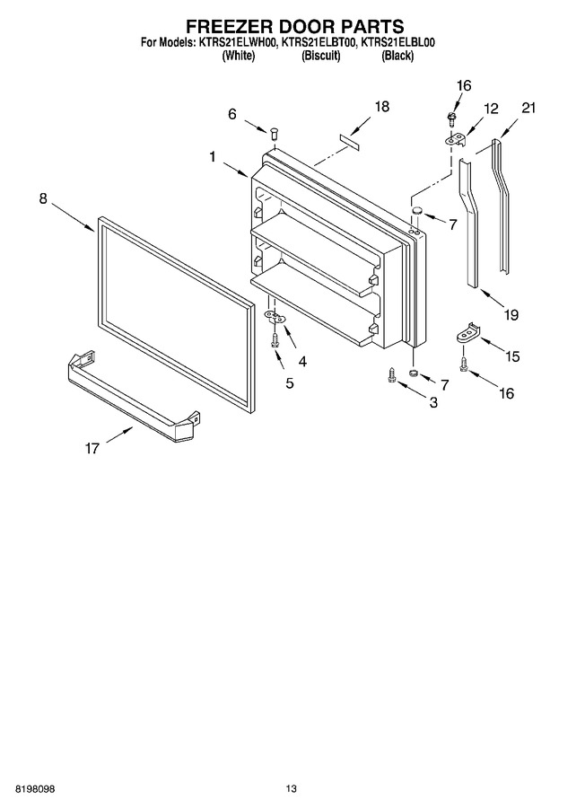 Diagram for KTRS21ELBT00