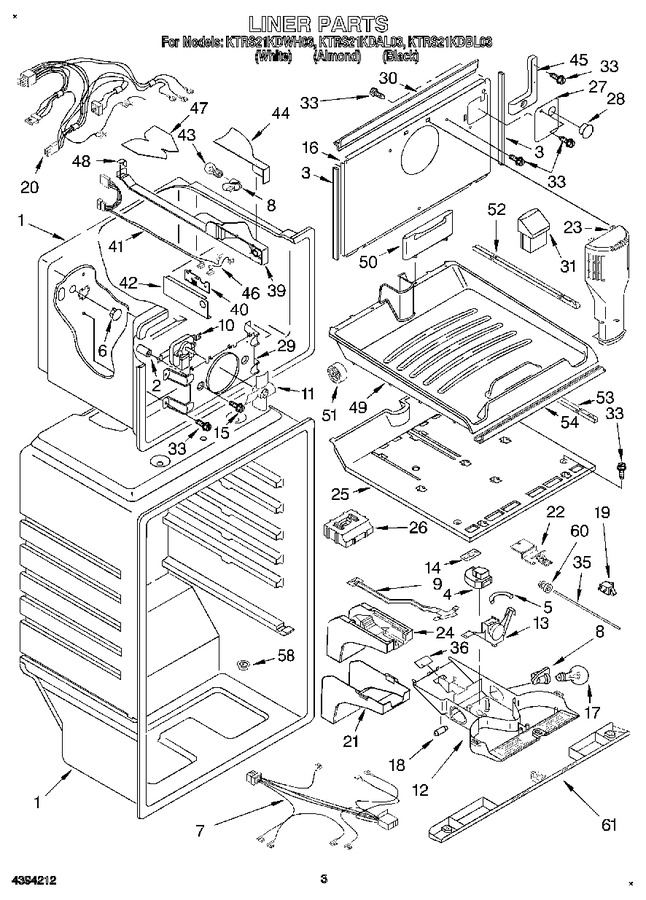 Diagram for KTRS21KDWH03