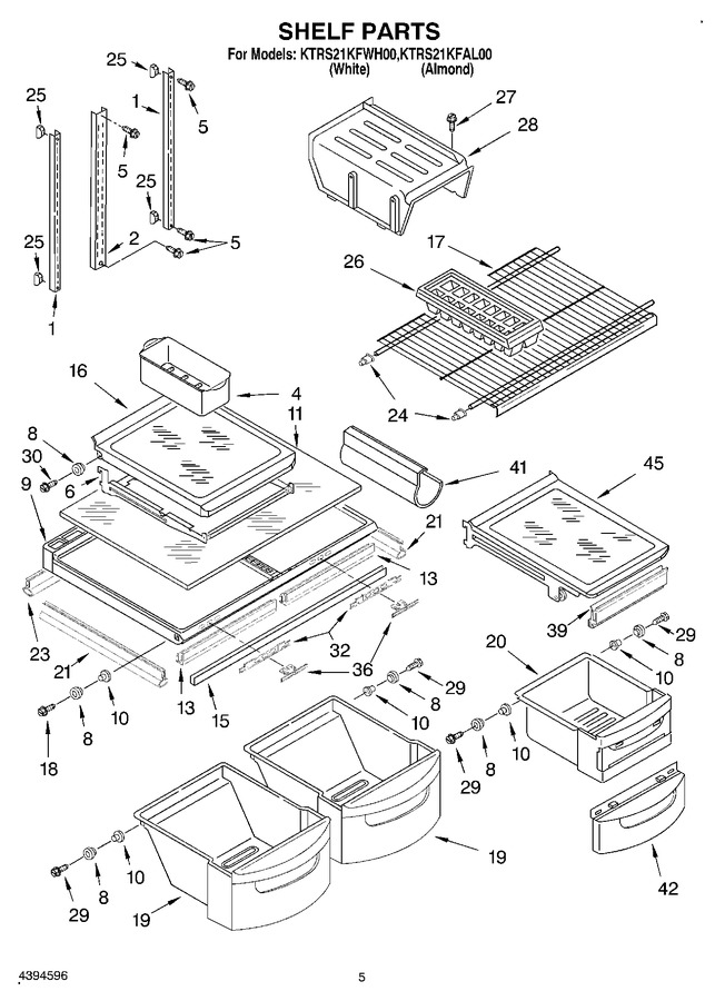 Diagram for KTRS21KFWH00