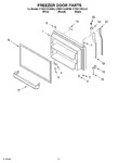 Diagram for 06 - Freezer Door, Optional