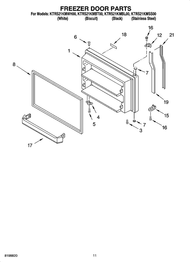 Diagram for KTRS21KMBT00