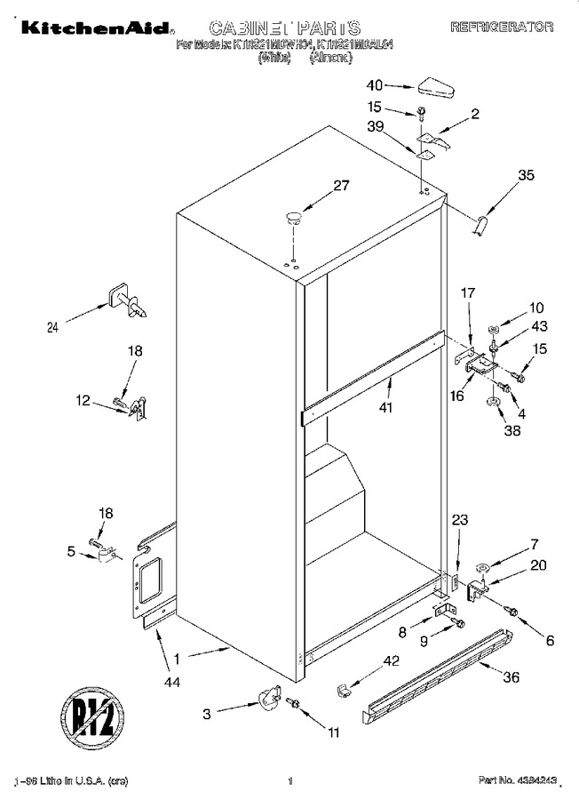 Diagram for KTRS21MDWH04