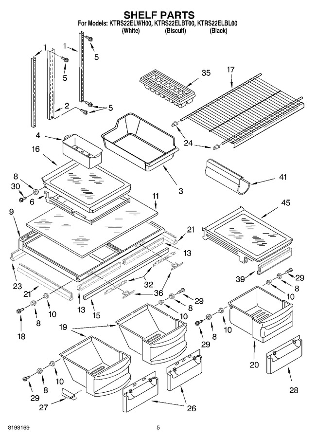 Diagram for KTRS22ELWH00