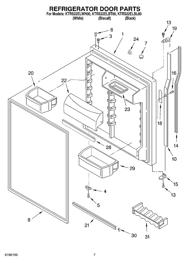 Diagram for KTRS22ELWH00