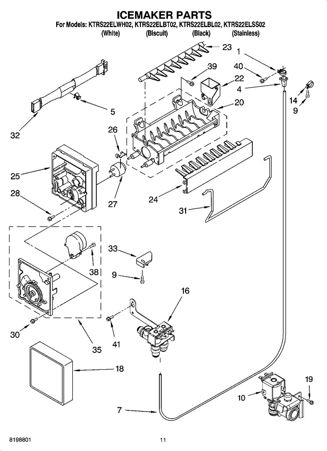 Diagram for KTRS22ELWH02