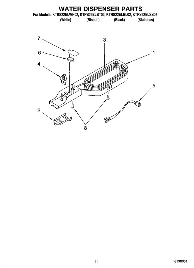 Diagram for KTRS22ELWH02