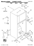 Diagram for 01 - Cabinet Parts