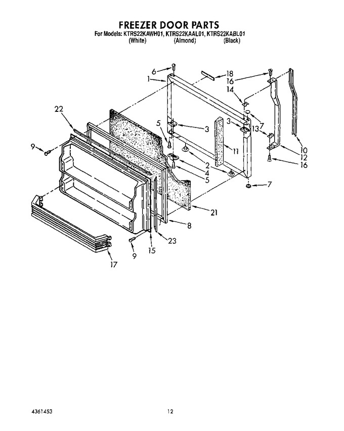 Diagram for KTRS22KAWH01