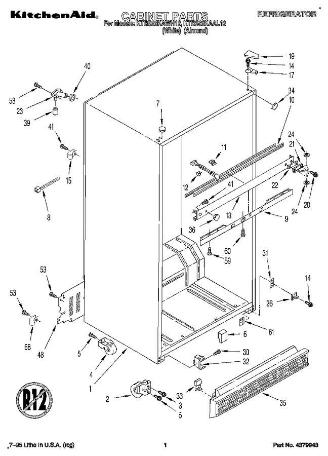 Diagram for KTRS22KAWH12