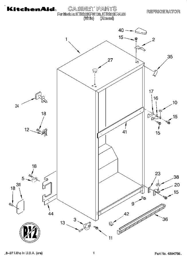 Diagram for KTRS22KFAL00