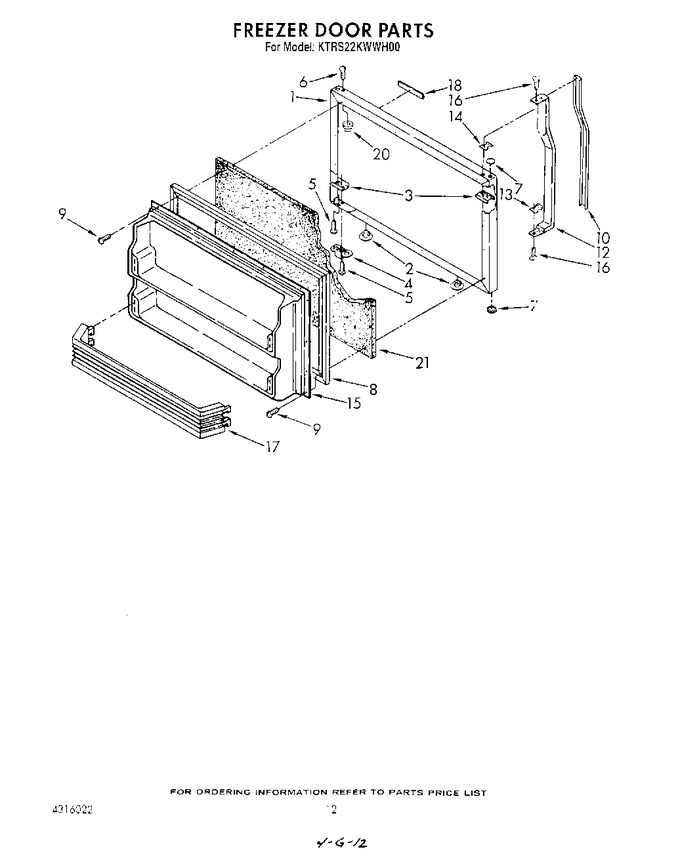 Diagram for KTRS22KWWH00