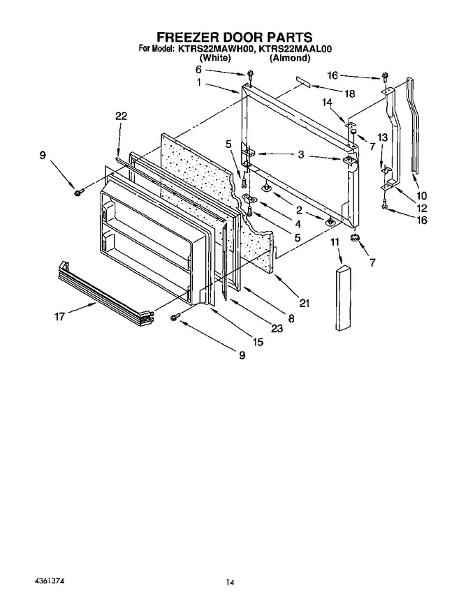 Diagram for KTRS22MAWH00