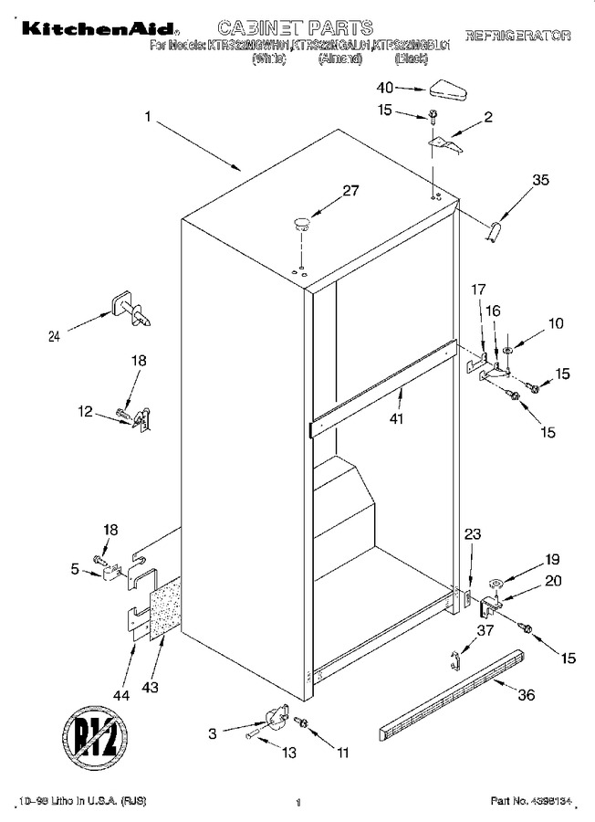 Diagram for KTRS22MGWH01