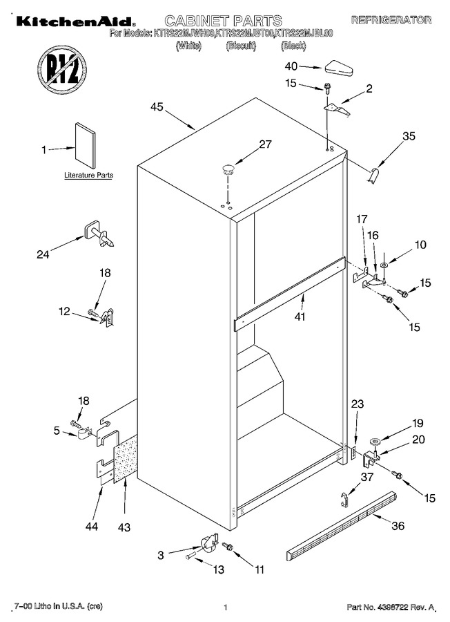 Diagram for KTRS22MJBT00