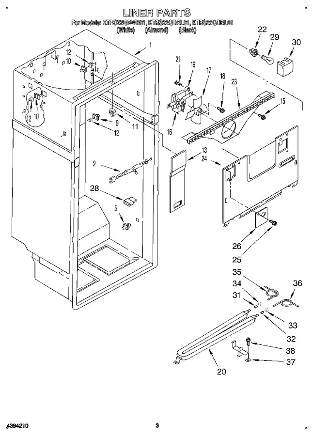 Diagram for KTRS22QDWH01