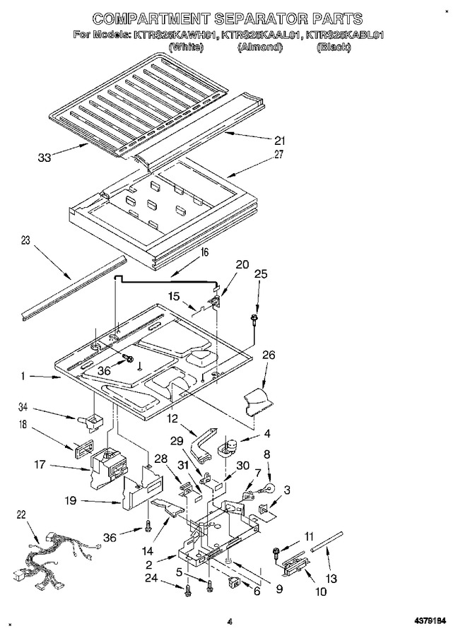 Diagram for KTRS25KAWH01