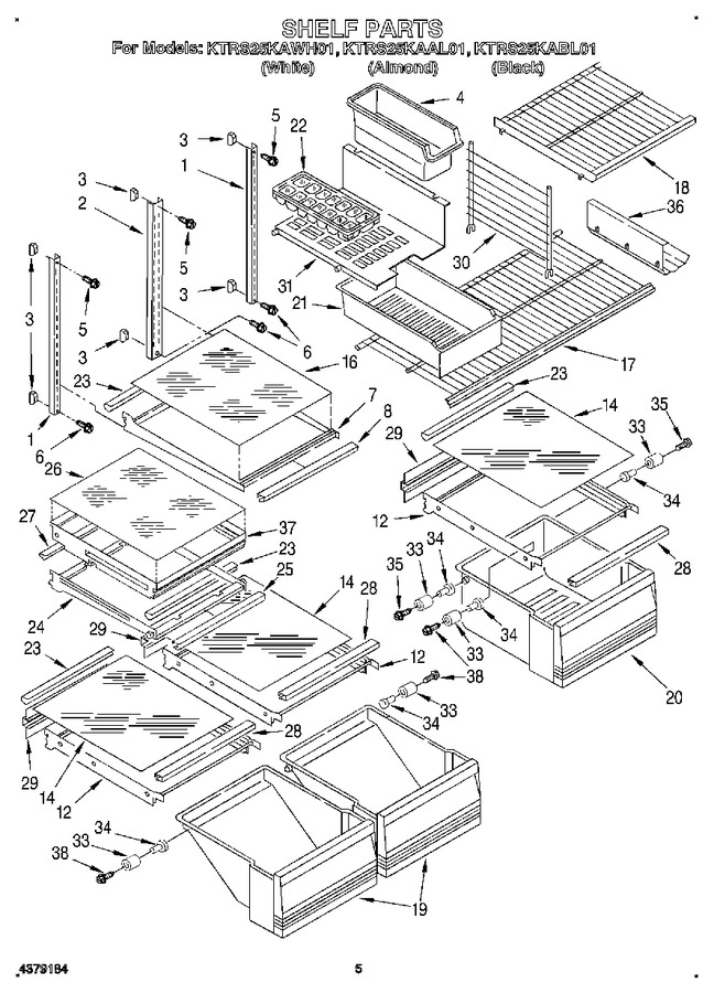 Diagram for KTRS25KAWH01