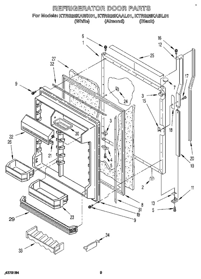 Diagram for KTRS25KAWH01