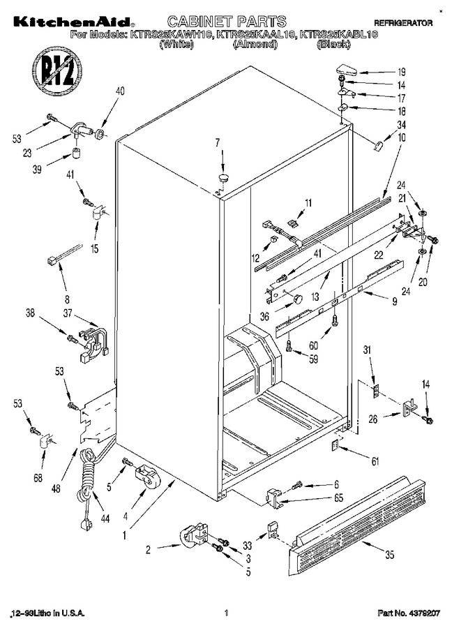 Diagram for KTRS25KAAL10