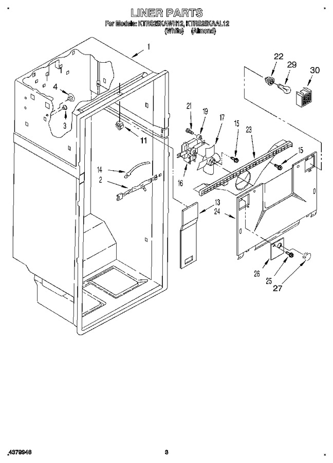 Diagram for KTRS25KAAL12