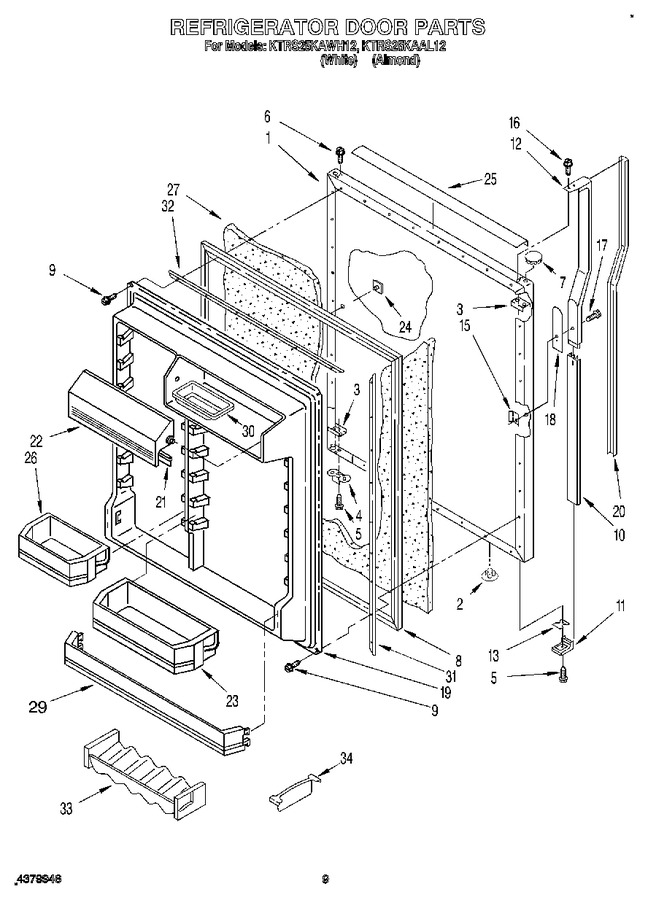 Diagram for KTRS25KAWH12